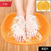 Silicone Bath Massage Cushion – Anti-Slip Foot Scrubber Mat