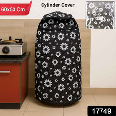 LPG Cylinder Cover – Waterproof Floral Design for Protection
