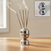 Stainless Steel Big Jasmine Agarbatti Stand – Multi-Stick Incense Holder