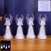 LED Angel Decorative Lights – Multicolor Battery Operated Set