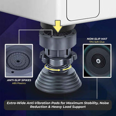 Adjustable Furniture Riser – Heavy-Duty Support & Floor Protection