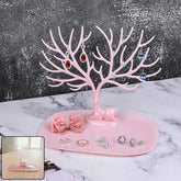 Jewelry Organizer Stand Ð Elegant Tree-Shaped Deer Design for Your Accessories