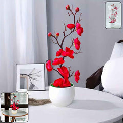 Artificial Flower Pot Plant – Realistic Maintenance-Free Decor