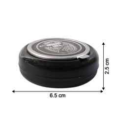 Round Smokeless Ashtray with Lid – Windproof & Easy Clean