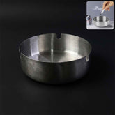 Round Tabletop Cigarette Ashtray – Multi Rest Slots & Stable Base
