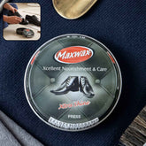 Maxwax black shoe polish cream Ð Deep nourishment & shine
