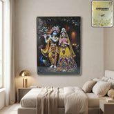 Radha Krishna Wall Frame – Divine Home Decor for Spiritual Spaces
