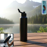 Sports Water Bottle 1000ml – Leak-Resistant Flip-Top Stainless Steel