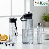 Multipurpose Water Bottle Set – 3 Sizes for Every Hydration Need