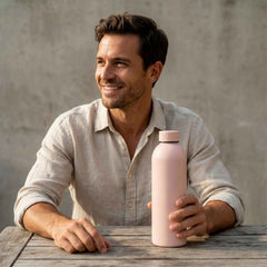 Insulated Stainless Steel Water Bottle – Keeps Drinks Hot & Cold