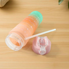 Motivational Gradient Water Bottle – 900ml Leakproof Hydration