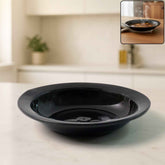 Deep Black Curry & Soup Serving Bowl – Durable & Elegant
