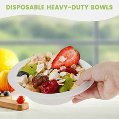 Disposable Food Serving Bowl Set – 360ml Capacity, 10 Pieces