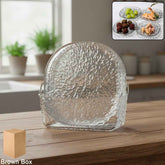 Crystal Glass Snack Serving Plates Set – Elegant 9-in-1 Design