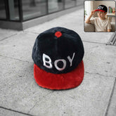Trendy Boys Printed Fashion Cap – Soft, Stylish Casual Hat