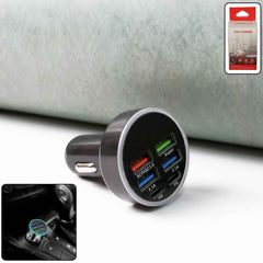 Multi-Port Car Charger – Fast 4 USB Ports for 12V/24V Vehicles