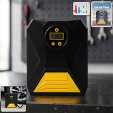 Car Tyre Air Compressor – Mini Digital Portable Pump with LCD