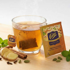 Ashwagandha Spiced Green Tea – Herbal Wellness Infusion Sachets
