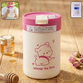 Kids Cartoon Glass Tumbler Ð Leakproof, Reusable & Portable 400ML