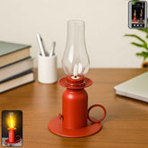 Vintage Style LED Candle Light Lamp – Safe Battery Operated Décor