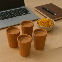 Traditional Chai Cups – Durable Set of 6 for Authentic Tea