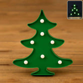 Christmas Tree LED Decorative Night Light – Battery Operated Cozy Glow