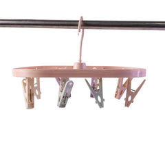 Multipurpose Plastic Hanger Clips Set – Strong Clothes Gripping Tool
