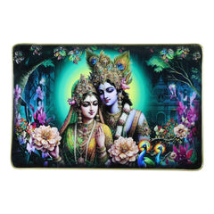 Radha Krishna Wall Frame – Elegant Spiritual Decor for Home