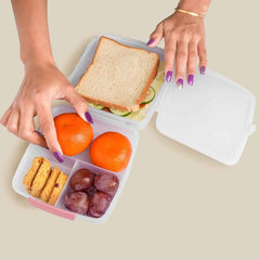 Airtight Multi-Compartment Lunch Box – 1400 ML Capacity