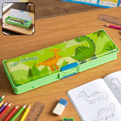 Kids Pencil Compass Ð Fun Animal Design with Secure Lid