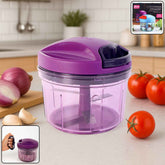 Vegetable Chopper 750ml – Efficient Pull String Cutter