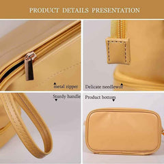 Makeup Storage Bag – Spacious Dual-Compartment Organizer