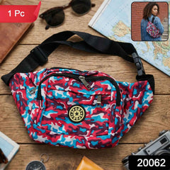 Waist Bag with Adjustable Strap – Stylish Multi-Purpose Sling Pouch