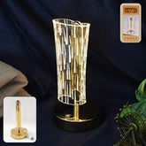 Crystal Table Lamp – Elegant USB Rechargeable LED Glow