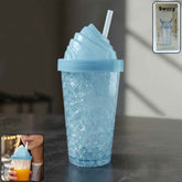 Ice Cream Swirl Sipper Bottle – Stylish 500ML Reusable Tumbler