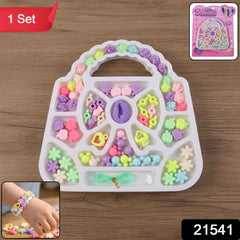 DIY Fashion Beading Jewellery Making Kit – Creative Craft Set for Kids