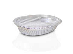Silver Gift Tray – Royal Design Oval Decorative | Jiaqi