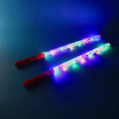 LED Dandiya Sticks – 2 Piece Set with Multi-Color Lights