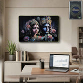 Radha Krishna Wall Painting – Divine Art for Home & Temple