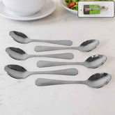 Stainless Steel Dining Spoon Set – Durable 6-Piece Collection
