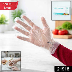 Disposable plastic hand gloves – lightweight food-safe cover