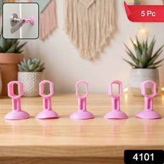 Silicone Door Stopper Ð Strong Suction Base for Wall Protection