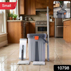 Small Flat Mop Bucket Set – Compact Multipurpose Cleaning Kit