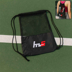 Mesh Drawstring Gym Sack – Breathable Sports Backpack for Workouts