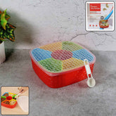 Dry Fruit Box with Spoon – BPA-Free 7-Compartment Organizer