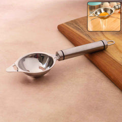 Stainless Steel Egg Separator – Durable Yolk & White Separator