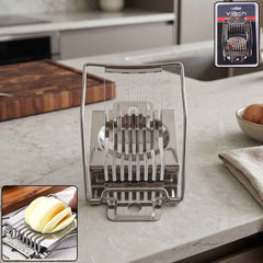 Stainless Steel Egg Slicer Ð Neat, Even Slices Every Time