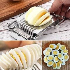 Stainless Steel Egg Slicer Ð Neat, Even Slices Every Time