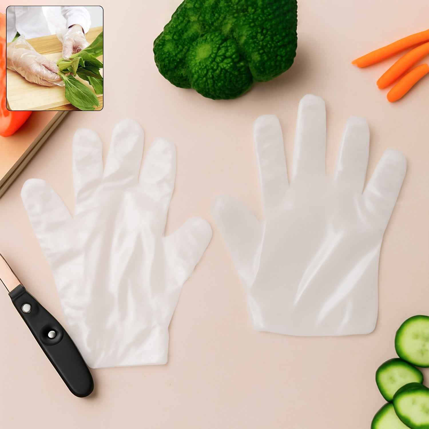 Disposable Eco-Friendly Kitchen Gloves – Free Size 100 Pc Pack