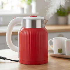 Electric Kettle 2 Litre 1500W Red for Tea Coffee Milk and Hot Water (1 Pc)